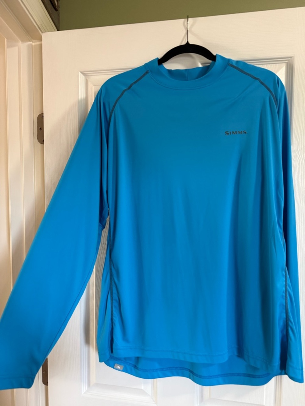 Simms Men’s Long-Sleeve - Bright Blue